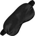 Silk Sleep Eye Mask,Blindfold with Elastic Strap,Soft Lightweight for Night Sleeping 1 Pcs (Black)